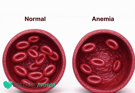 Инфографика Анемия